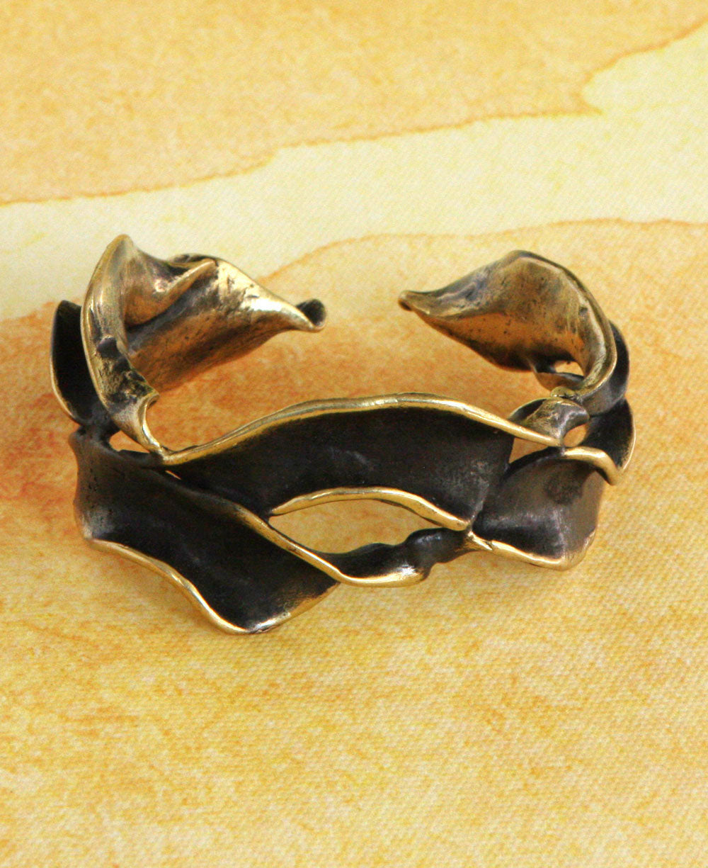 Bronze Twist Cuff