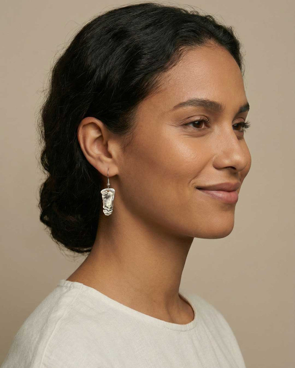 Abstract Face Dangle Earrings