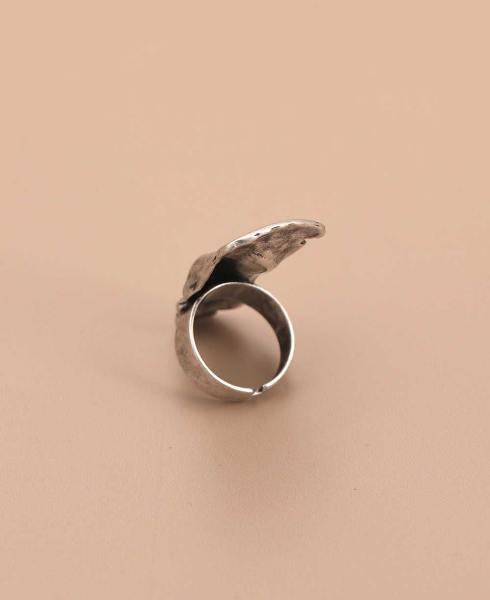 Face-in-Profile Sculptural Ring